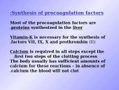 Procoagulation factors 11 puslapis