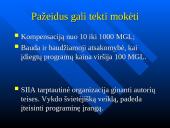 Programinės įrangos ir duomenų teisinis apsaugojimas 11 puslapis