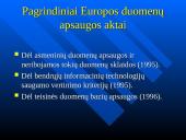 Programinės įrangos ir duomenų teisinis apsaugojimas 15 puslapis