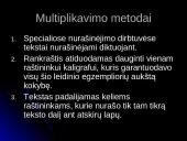 Raštas bei rankraštinės knygos svarba Antikinėje visuomenėje 20 puslapis