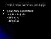 Raštas bei rankraštinės knygos svarba Antikinėje visuomenėje 5 puslapis