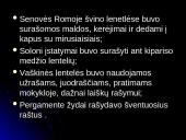 Raštas bei rankraštinės knygos svarba Antikinėje visuomenėje 10 puslapis