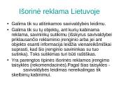 Reklamos teisinis reglamentavimas 11 puslapis