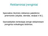 Reklamos teisinis reglamentavimas 13 puslapis