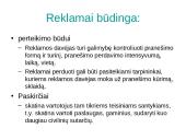 Reklamos teisinis reglamentavimas 3 puslapis