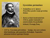 Šv. Pranciškus Ksaveras. Gyvenimo istorija 3 puslapis