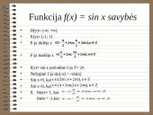 Funkcija f(x) = sin x  4 puslapis