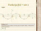 Funkcija f(x) = sin x  5 puslapis