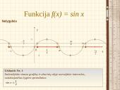 Funkcija f(x) = sin x  6 puslapis