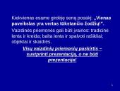Vaizdinės priemonės. Skaidrių parengimas 2 puslapis