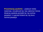 Vaizdinės priemonės. Skaidrių parengimas 18 puslapis
