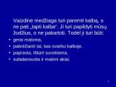 Vaizdinės priemonės. Skaidrių parengimas 20 puslapis