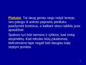 Vaizdinės priemonės. Skaidrių parengimas 3 puslapis