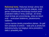 Vaizdinės priemonės. Skaidrių parengimas 4 puslapis