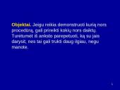 Vaizdinės priemonės. Skaidrių parengimas 6 puslapis