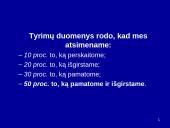 Vaizdinės priemonės. Skaidrių parengimas 9 puslapis