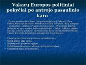 Vakarų Europa po Antrojo pasaulinio karo. Integraciniai procesai 3 puslapis