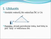 Vektoriai. Trikampio savybė 4 puslapis