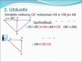 Vektoriai. Trikampio savybė 6 puslapis