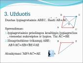 Vektoriai. Trikampio savybė 8 puslapis