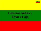 Lietuvos kelias į kovo 11-ają