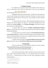 Ms Excel. Bendra apžvalga 3 puslapis