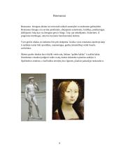 Žmogus dailėje. Estetinių ir grožio idealų kaita, jų panašumai ir skirtumai 8 puslapis