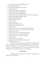 Kainodaros organizavimas AB "Lifosa" 18 puslapis