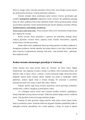 Kaimo turizmo plėtra Lietuvoje 8 puslapis