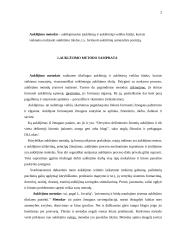 Auklėjimo metodo samprata bei klasifikacijos problema 2 puslapis