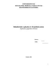 Buhalterinės sąskaitos ir dvejybinis įrašas