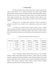 MS Excel ir MS Access taikymas ekonomikos ir vadybos mokslų studijose 9 puslapis