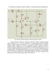 Garsinio dažnio stiprintuvo projektavimas 4 puslapis