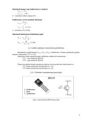 Garsinio dažnio stiprintuvo projektavimas 6 puslapis