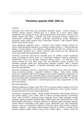 Lietuva po II pasaulinio karo. Partizaninė kova (1945-1953) 5 puslapis