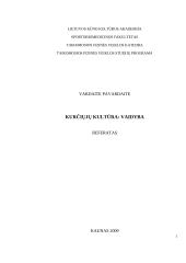 Kurčiųjų kultūra: vaidyba