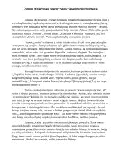 A. Mickevičius "Audra"