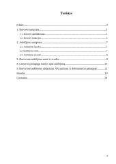 Dorovinio auklėjimo uždaviniai XX amžiaus 10 dešimtmečio pabaigoje