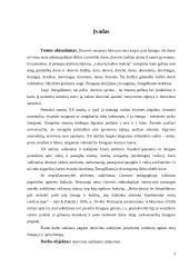 Dorovinio auklėjimo uždaviniai XX amžiaus 10 dešimtmečio pabaigoje 2 puslapis