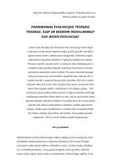 Evoliucijos įrodymai 3 puslapis