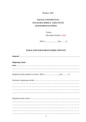 Ne gyvybės draudimo teoriniai ir praktiniai aspektai 3 puslapis