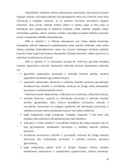 Tarptautinio policijos bendradarbiavimo tendencijos, Lietuvai istojus į Europos Sąjungą (ES) 18 puslapis