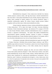 Tarptautinio policijos bendradarbiavimo tendencijos, Lietuvai istojus į Europos Sąjungą (ES) 6 puslapis