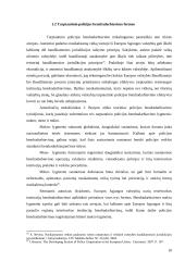 Tarptautinio policijos bendradarbiavimo tendencijos, Lietuvai istojus į Europos Sąjungą (ES) 10 puslapis