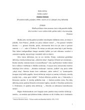Antano Smetonos prezidentinės kalbos retorinė analizė