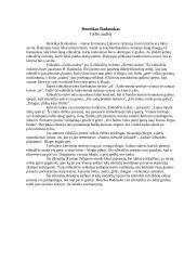 H. Radauskas "Gėlės audroj"