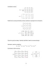 Tiesinių lygčių sprendimas, atvirkštinės matricos metodu su programa MathCad 15 puslapis