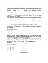 Tiesinių lygčių sprendimas, atvirkštinės matricos metodu su programa MathCad 7 puslapis