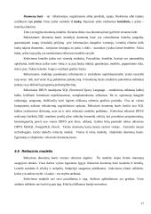 Duomenų bazių taikymas VGTU internetiniame tinklapyje 13 puslapis