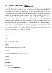 Duomenų bazių taikymas VGTU internetiniame tinklapyje 20 puslapis